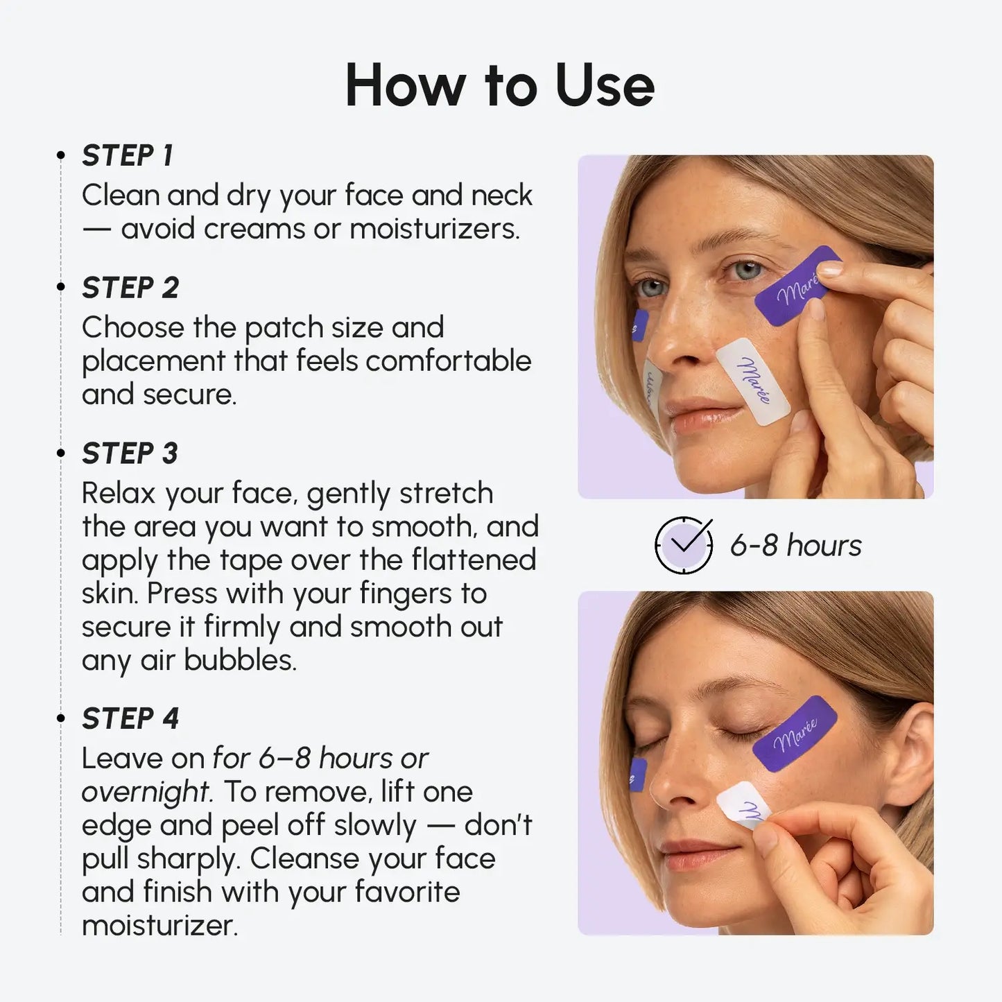 The Anti-wrinkle Tape Patch